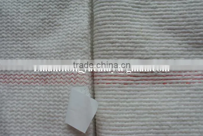 Stitch bonded nonwoven 100%recycled cotton floor mop cloth