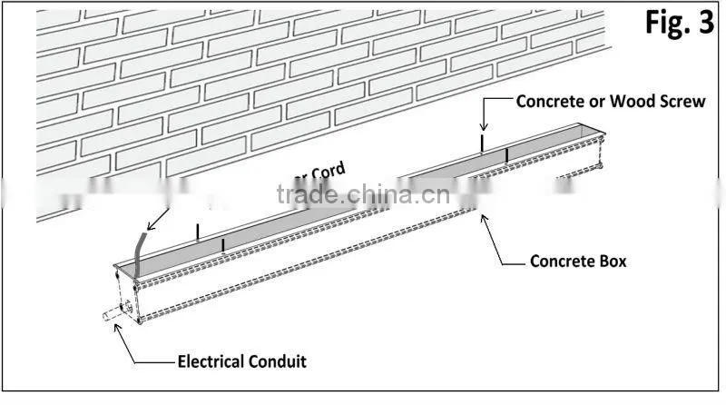 High Power IP67 Linear Inground LED Led Underground Light