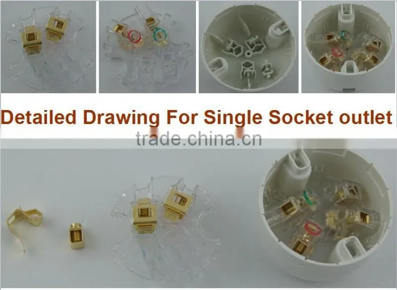Christmas hot sale ,best discount black friday sale socket outlet Convenient you daily life with plastic