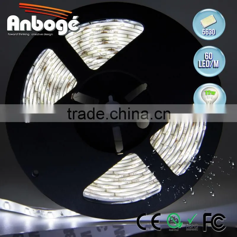 300 led 5630 smd strip cool white non waterproof 72w DC12V led lighting