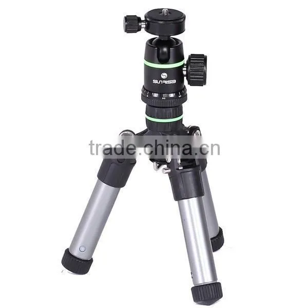 Sunrise Flexible Mini muitifunctional tripod Mini Extendable Table Tripod Cupid 56ATS tiny digital tripod