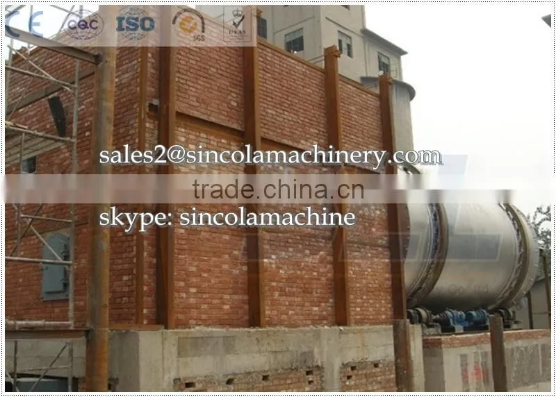 New Condition Sincola Sand Rotary Dryer