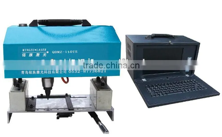 2014 NEW! Good Price Nameplate Metal Spare Instruments Machinery Auto Parts Dot Peen Dot Peen Handheld Pneumatic Marking Machine