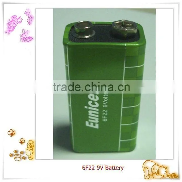9v 6F22 006P battery from Eunicell brand