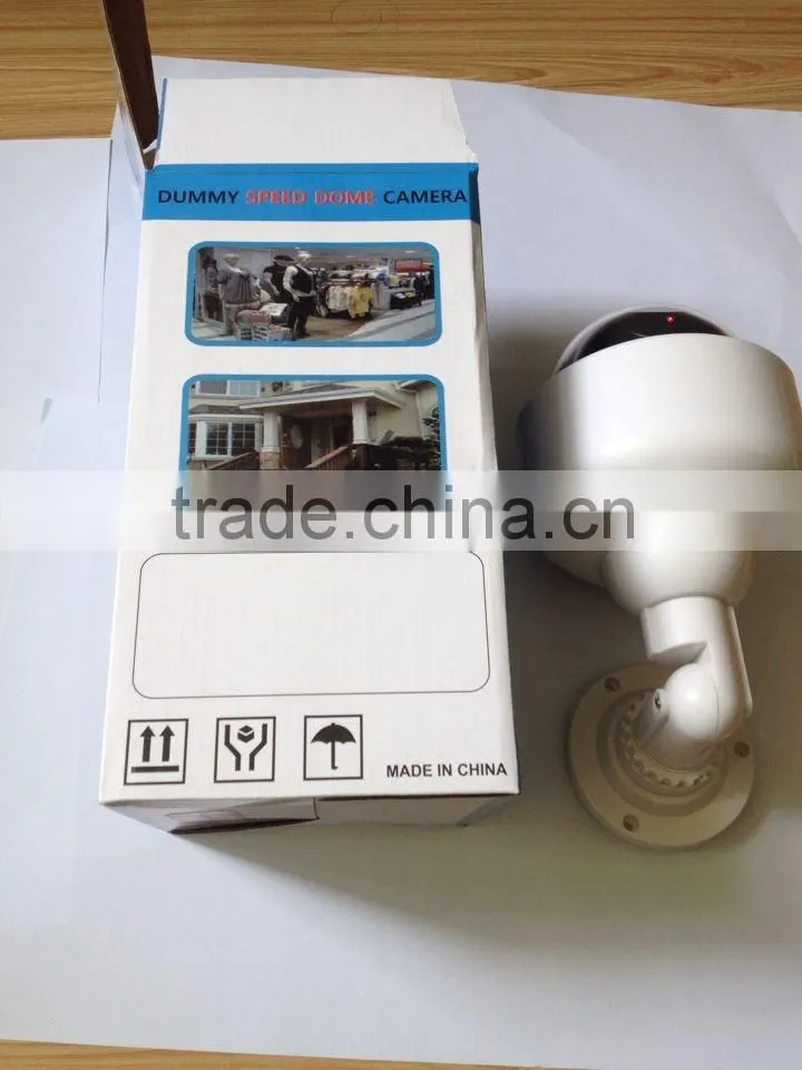 Simulated Dummy Blinking Rotate Dome CCTV Security Camera anti-theft