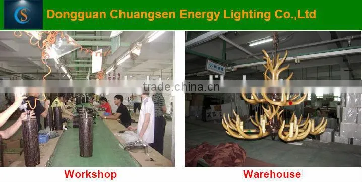2015 Decoration E27 poly table lamp/table light with CE