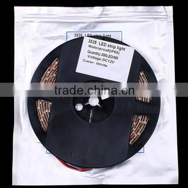 5M Waterproof LED Light Strip SMD3528 300LEDs DC24V or 24V White