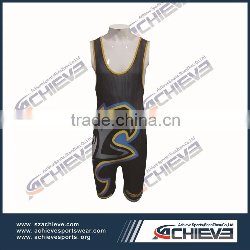 Custom Wrestling Singlets sublimation Wrestling Gear