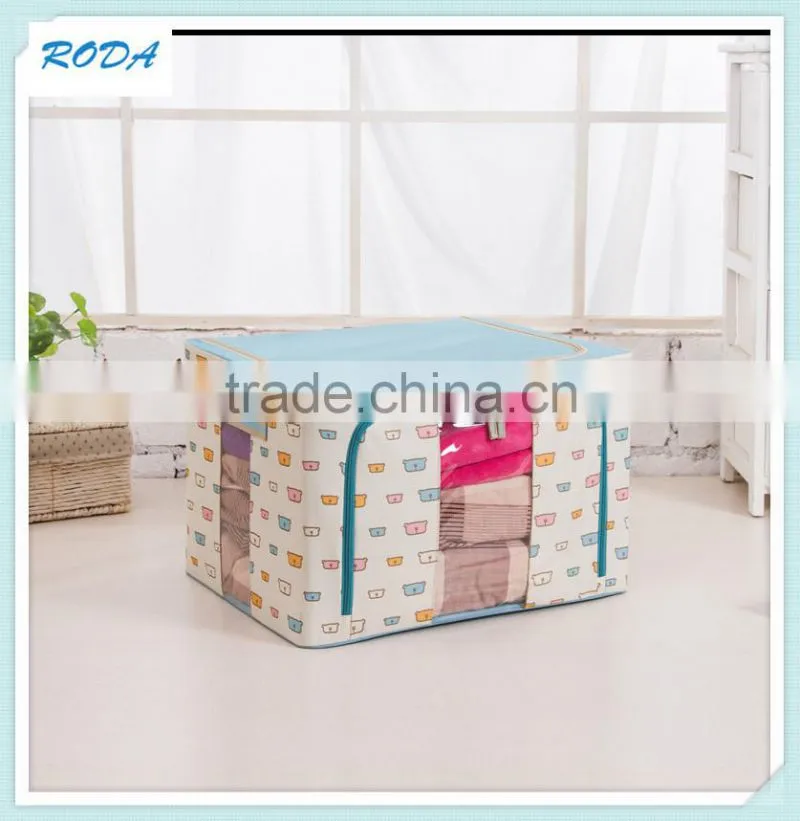 Household Foldable Oxford Fabric Storage Box