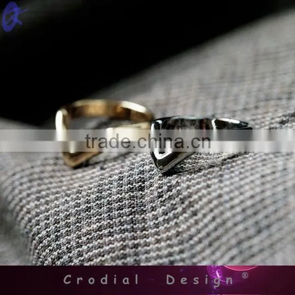 2014 Wholesale Cheap Fashionable Jewelry Alloy 18K Rings Fashion Ring Jewelry For Young People