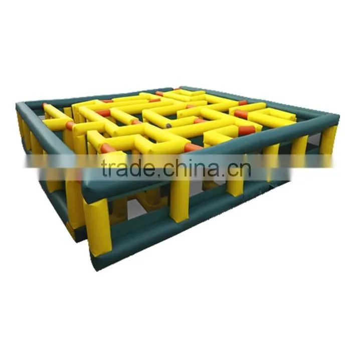 hot sale and new design custom commercial used outdoor inflatable interactive adult maze sport game prices for sale