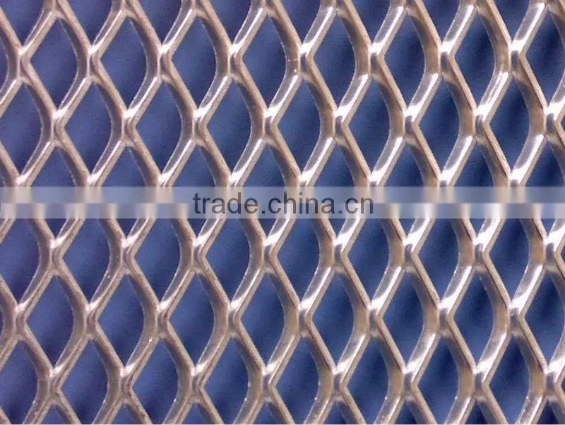 ISO 9001PVC coated expanded metal mesh
