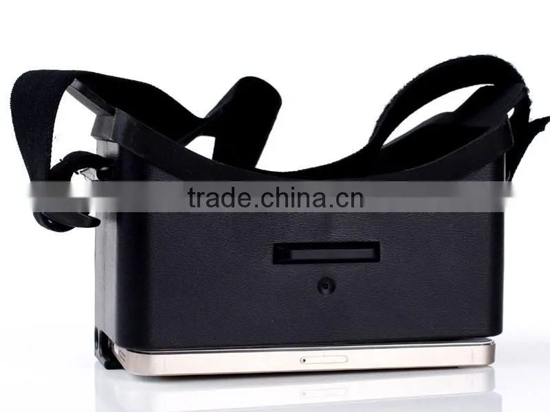 3D Virtual VR Reality Sex Mp4 Player Video Glasses For iPhone 5 5s 5c Cardboard Head Mount Plastic Virtual Reality 3D Glasses
