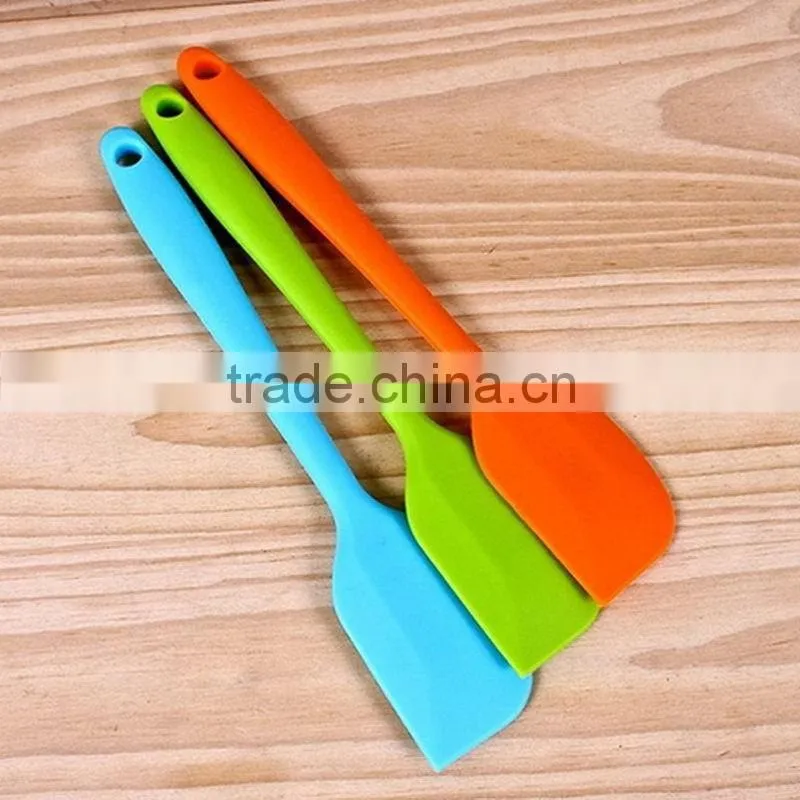 Heat Resistant Silicone Cream Butter Spatula Mixing Batter Scraper Baking Tools