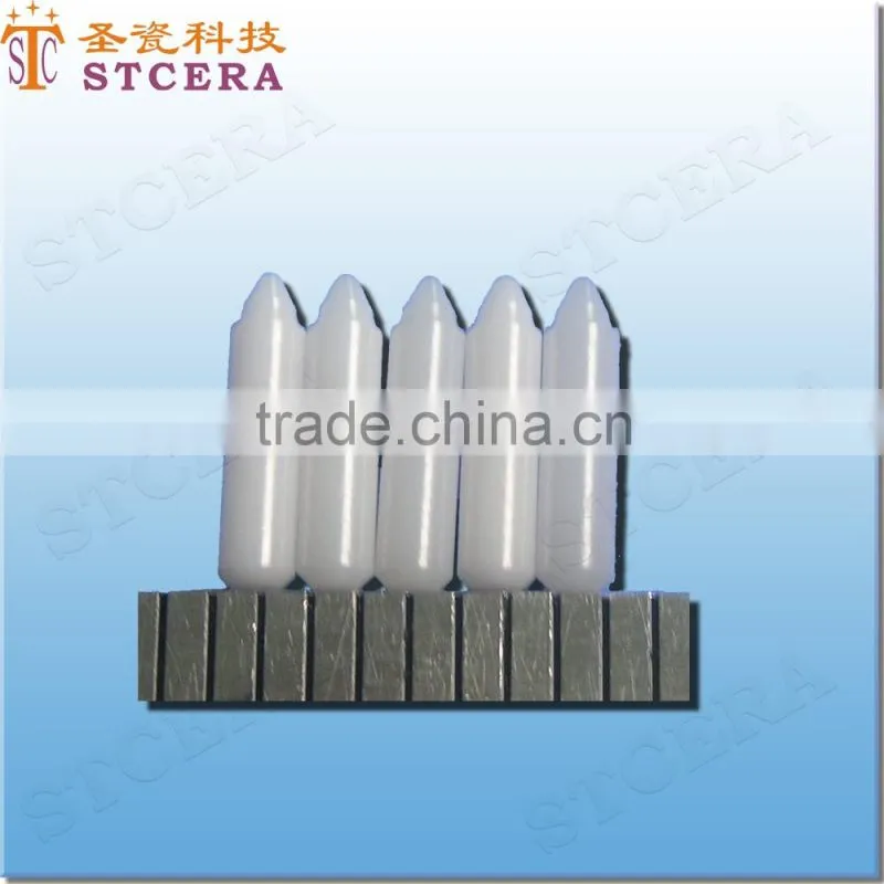 STCERA structure ceramic electrical plugs pin, ceramic dowel pin plug pins