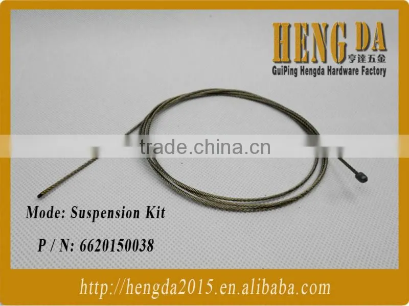 1.5mm cable fittings with eyelet terminate