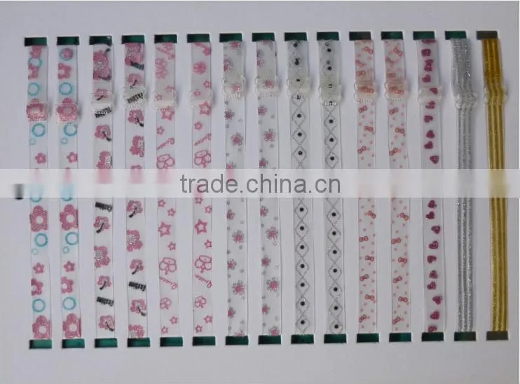 Ladies underwear bra strap tpu bra tape