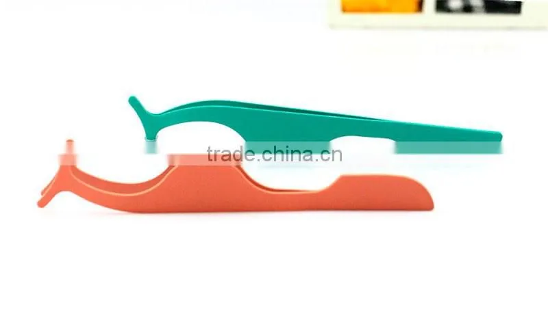 Fashionable Stainless Steel False Eyelash Applicator Extension Tweezer eyelash extension kits