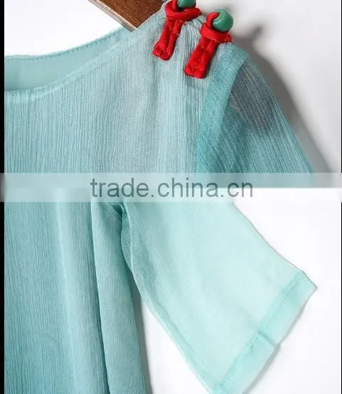 High Quality Women Silk Dress For Printing Fine