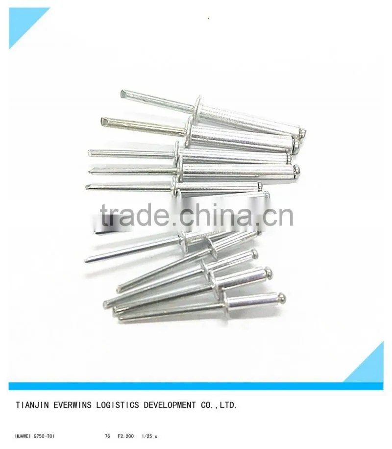 Countersunk head Aluminium Blind rivets