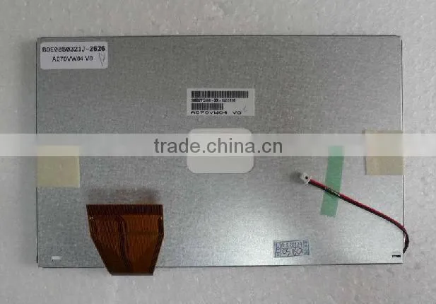 7inch Color TFT LCD Display , A070VW04 V4 A070VW04 Laptop Lcd monitor