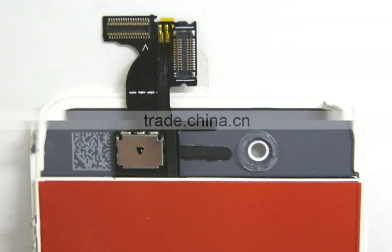 Wholesales lcd for iphone 4 digitizer with frame