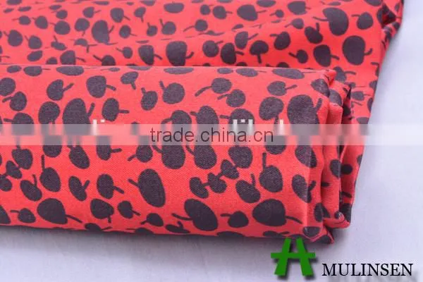 Mulinsen textile fabric manufacturer very soft with twist for kids fabric print satin
