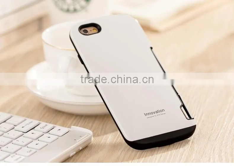 10 Colors Ballistic iFace 5th Innovation Soap Hybrid Case Wallet Card Holder Protector Case for iphone6/6s