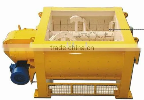 High capacity 2000L twin shaft concrete mixer