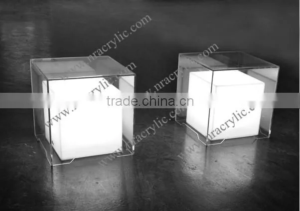 Shanghai nightclub party event rental LED acrylic light cube