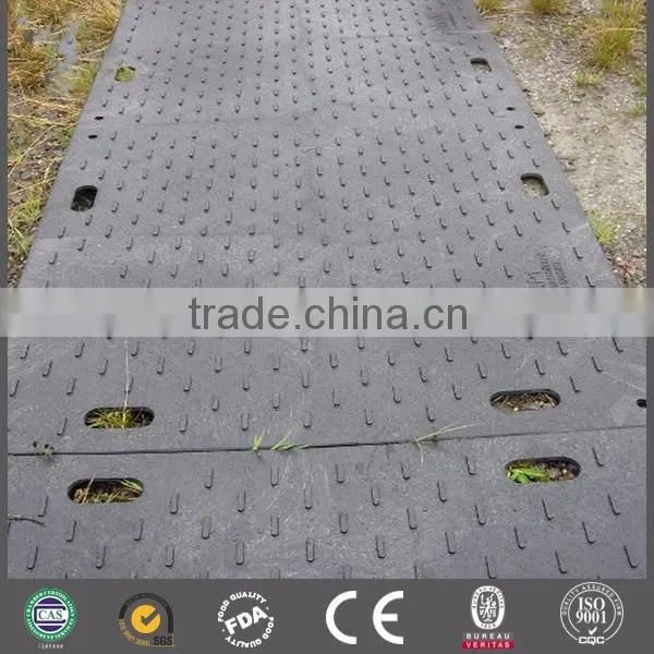 Hdpe crane truck pad uhmwpe ground protection mat
