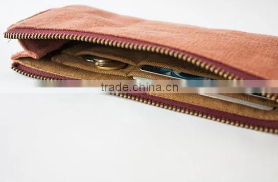BA-1285 Promotional Canvas Money Purse Novelty Currency Wallet,fashion custom canvas wallet