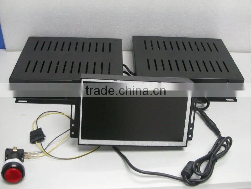 GAD-073 OF 7" LCD Open Frame pop Advertising car players and show taxi products retails screen
