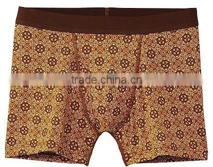 hot sell antimicrobial quick dry printed microfiber men underwear briefs boxer shorts