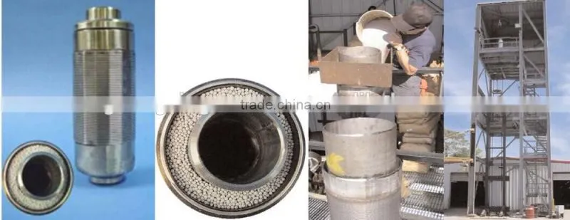 HENGSHUI guangxing hot sale stainless steel johnson gravel pack screen