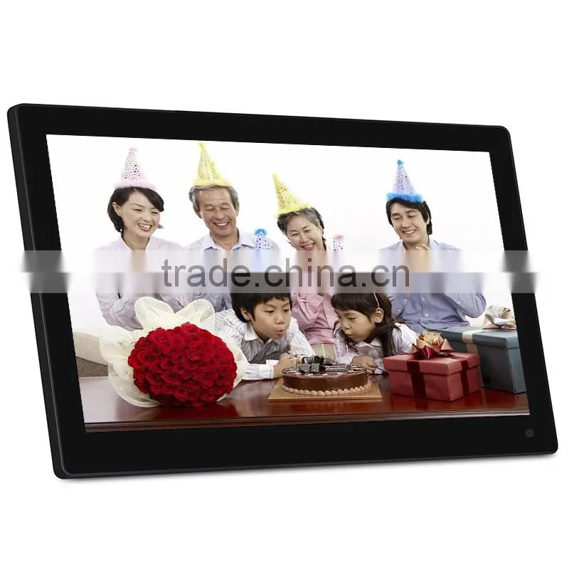 Fresh new 15 inch wall mount digital photo frame