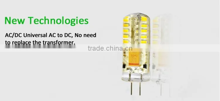 Hot sale Mini LED G4 LED Warm White 1.5W 12V SMD3014 CE LED Lamp G4