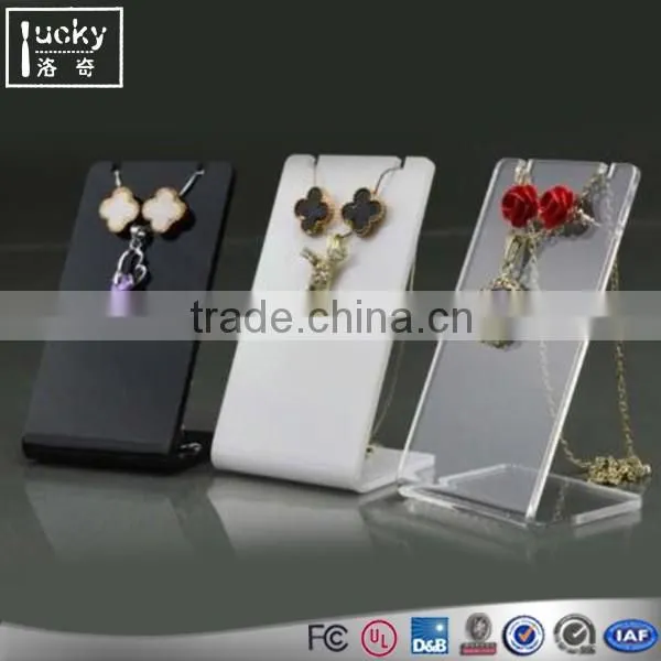 Custom size acrylic ring display rack used in ring jewelry display holder