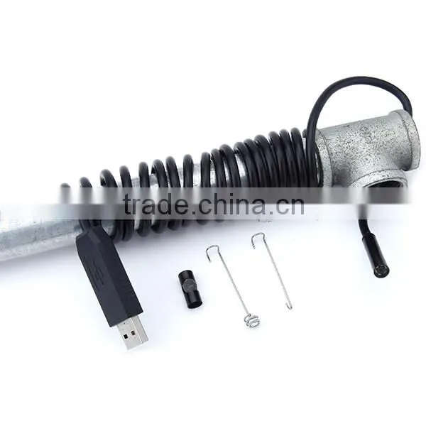 6 LED 7mm Lens 5M USB Underwater Endoscope Pipe Inspection Camera for iMac Laptop