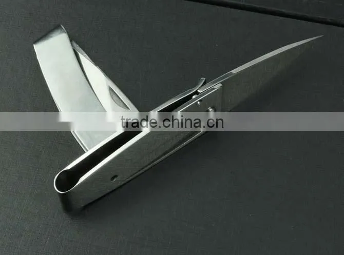 OEM hot selling folding knife Logo Print 440C steel knife UD401932