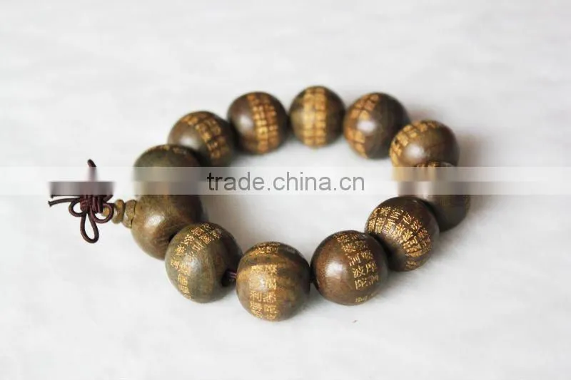 Artistic Sandalwood Beaded Bracelets 15mm