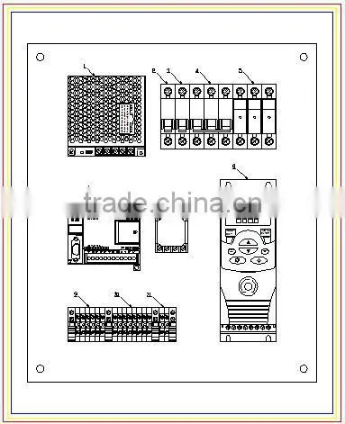 High efficiency testing device box-type automatic sampler