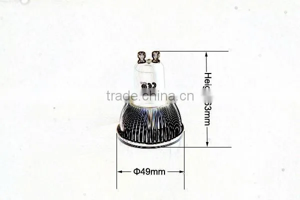 3W led light, LED Ceiling Mounted Spotlight, LED GU10 Spotlight with CE C-TICK RoHS