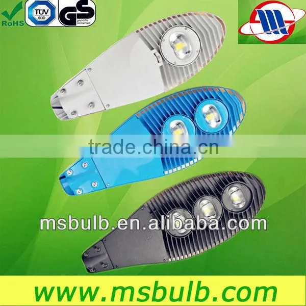 manufacturer direct offer 1*50w/80w LED streetlights 7200lm die-casting aluminum&toughened glass