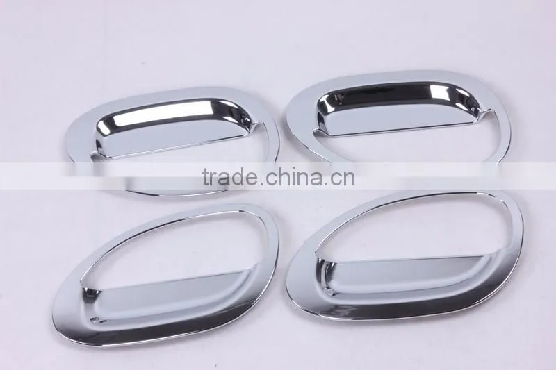 CHROME DOOR HANDLE BOWL COVER FOR RENAULT KWID STD RXE RXL RXT 2015 SUV