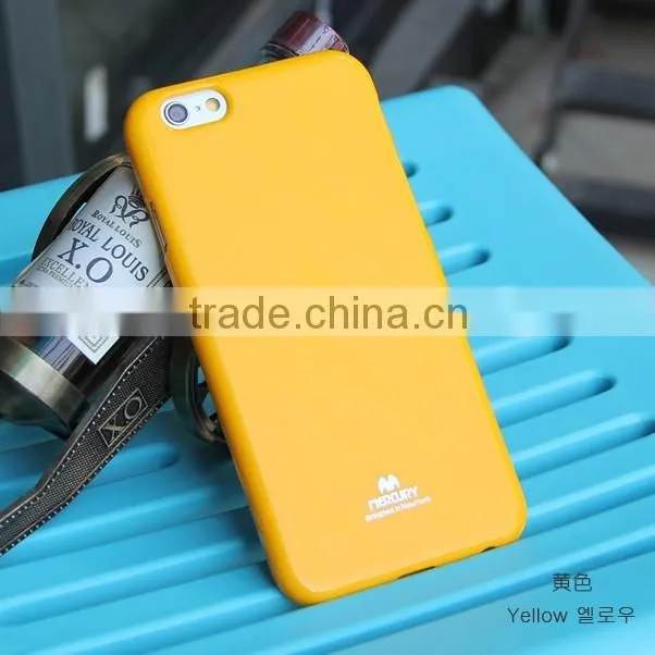 2016 Wholesale jelly Back Cover Case for iphone 6 /6s