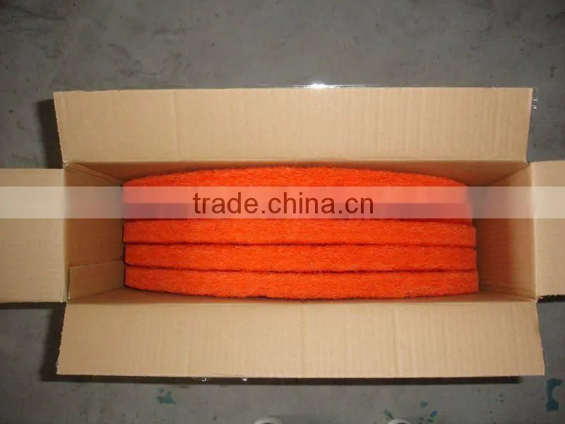 Polishing floor pads, white pad