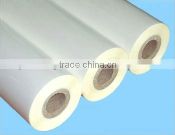 Plain hot lamination film for photos