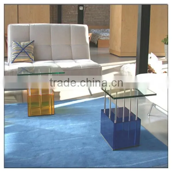 newland modern unique acrylic table