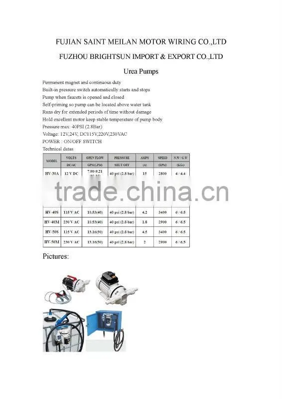 Urea Pump